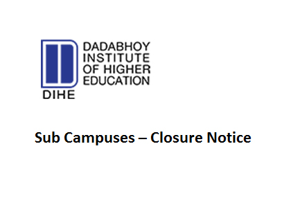 Sub Campuses – Closure Notice